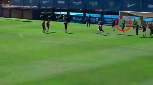 Ávila marcó el primero para Boca.