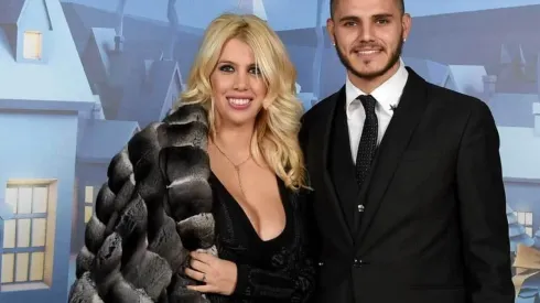 Wanda Nara y Mauro Icardi, juntos.
