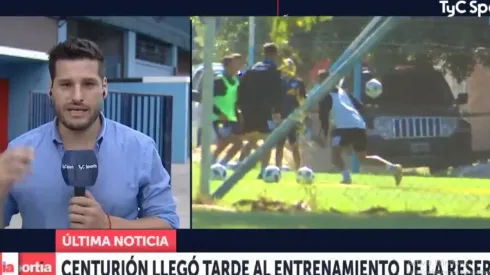 No aprende más: Centurión llegó tarde al entrenamiento de la reserva