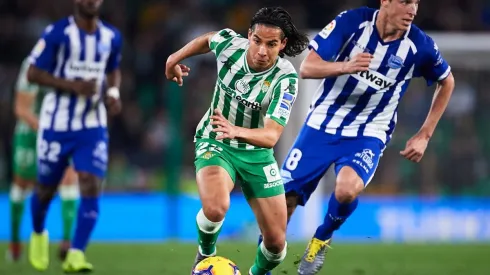 Foto de Diego Lainez en Betis.