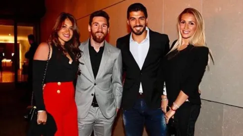 El tierno saludo de cumpleaños de la mujer de Suárez para Antonella Roccuzzo