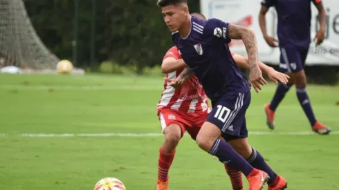 Jorge Carrascal en la Reserva de River.
