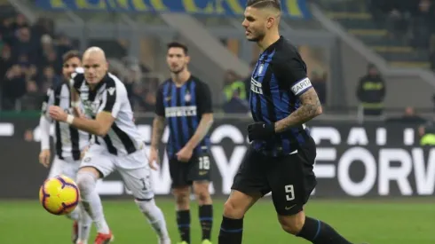 Mauro Icardi, el foco de los problemas.