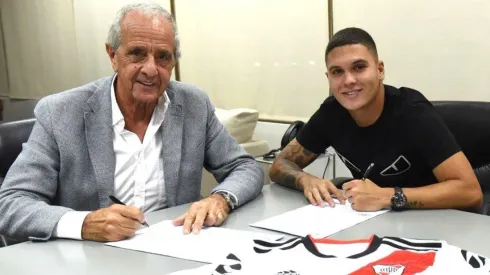 Respira todo River: Quintero firmó y renovó contrato hasta 2022