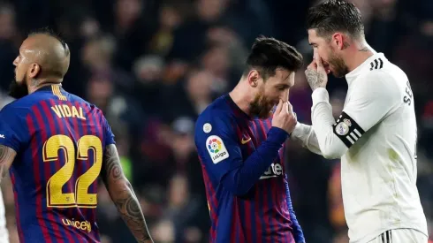 Real Madrid vs Barcelona por la Copa del Rey.