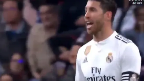 Un video revela lo que Ramos le gritó a sus compañeros tras el tercer gol del Barcelona