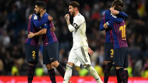 Sergio Ramos sufrió ante Barcelona.
