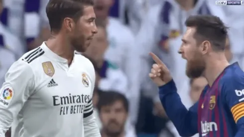 Le leímos los labios: lo que le dijo Messi a Sergio Ramos tras el codazo