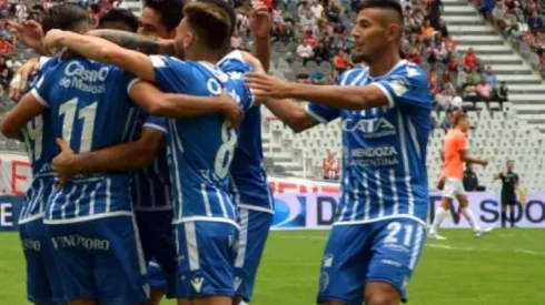 Godoy Cruz vs Olimpia por la Copa Libertadores.