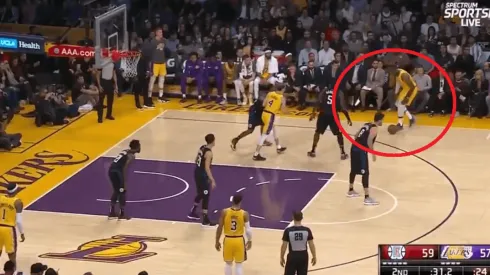 LeBron hizo el ridículo tratando de burlarse de los Clippers