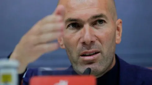 HACE NUEVES MESES. Zidane Zidane en su última conferencia de prensa (Foto: Getty).