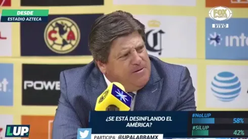 El Piojo Herrera marca al exceso de confianza como el principal enemigo del América