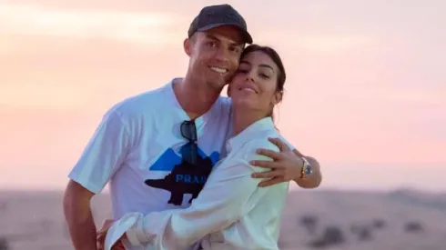 Cristiano, de vacaciones junto a Georgina.