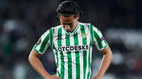Lainez no la está pasando de la mejor manera en el Betis.