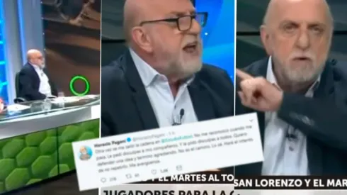 A Pagani se le soltó tanto la cadena que tuvo que pedir disculpas en Twitter