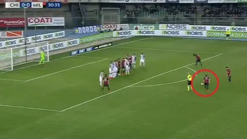 Enorme ejecución de Lucas Biglia.