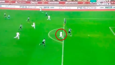 Centro a la cabeza del Tigre y gol.