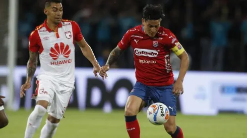 Independiente Medellín vs Santa Fe por la Liga Águila.