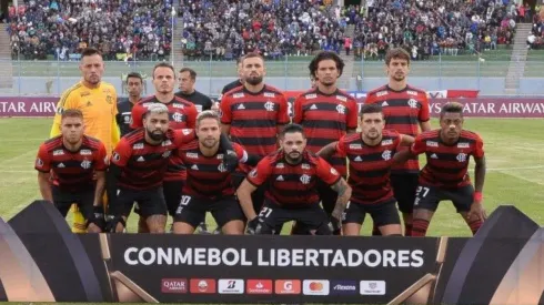 Flamengo vs Liga de Quito por la Copa Libertadores.