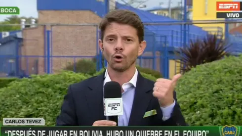 Foto del periodista de ESPN.