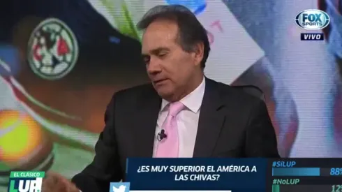 Foto del periodista en Fox Sports.