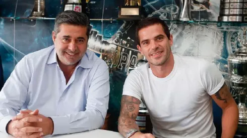 Gago y Angelici llegaron a un acuerdo. (Foto : Boca oficial)