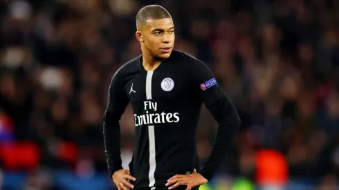 Kylian Mbappé en Paris Saint-Germain.