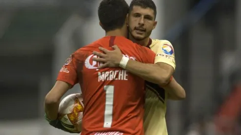 Marchesín y Guido Rodríguez siguen felices por ir a la Selección