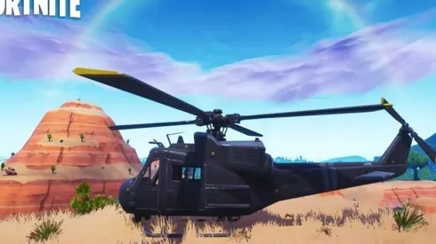 Un misterioso helicóptero se mueve por la Isla de Fortnite ¿Qué significa?