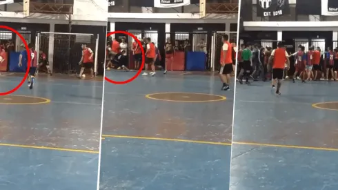 Foto de Ricardo Centurión en el partido.