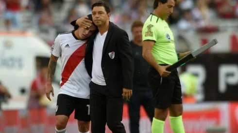 No lo deja solo: Gallardo contó cómo es su relación con Quintero tras la lesión