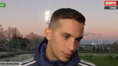 Foto de Ivan Marcone, jugador de Boca.