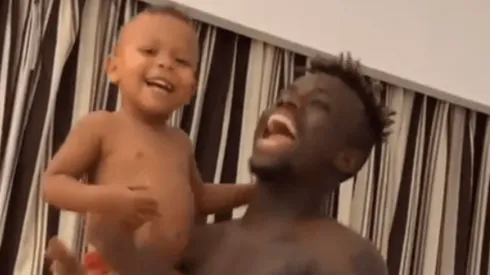 Hermoso video del centrocampista en las redes.