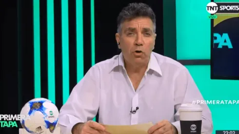 Foto del periodista de TNT Sports.