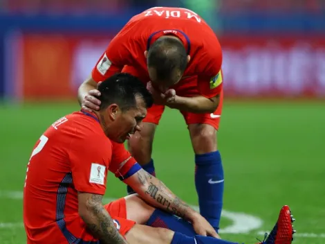 Gary Medel elogió al Chelo Díaz, pero tiró: "Son los periodistas los que quieren meterlo en la Selección"