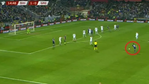 Genial ejecución de Pjanic.