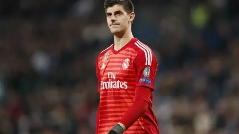 Courtois viene siendo suplente con Zidane.