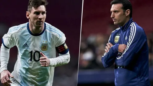 Messi y la linea de 5 de Scaloni: "Me sorprendió, pero probó"