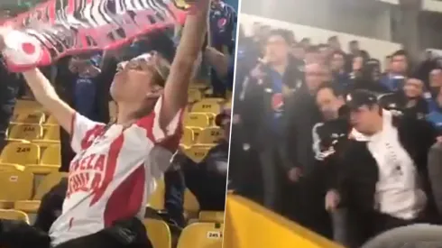 Foto del momento que se vivió ayer.