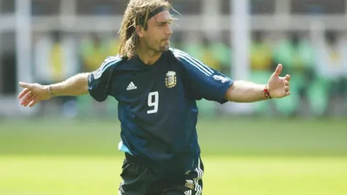 Batistuta, un histórico de la Selección Argentina.