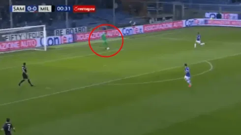 Hizo el blooper del día a los 30 segundos de partido: el insólito error de Donnarumma