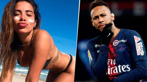 Neymar subió una foto a puro amor para saludar a Anitta por su cumpleaños en Instagram
