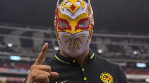 El "Sin cara" volvió a demostrar su pasión por el América