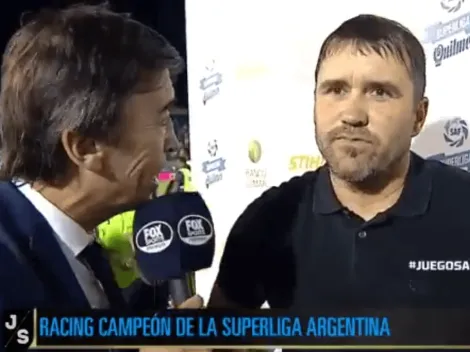 La frase de Coudet sobre el River de Gallardo tras salir campeón con Racing que está en boca de todos