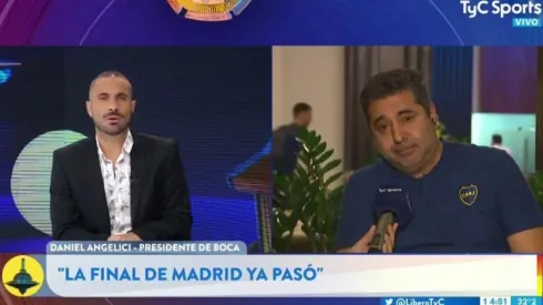 Angelici volvió a hablar del técnico de River y lo incluyó en un podio misterioso