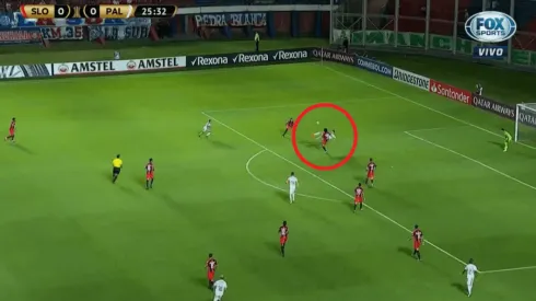 Excelente pirueta de Moisés.