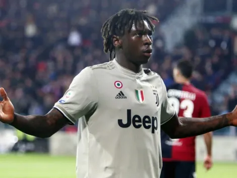 El peor compañero: Kean se enfrentó a la barra del Cagliari por cantos racistas y dijo "que es culpable al 50%”