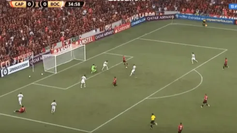 Buffarini se durmió y Marco Ruben encontró el 1-0 de casualidad contra Boca