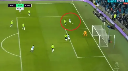Si quiso hacer eso es un genio: el golazo sin ángulo de De Bruyne con el City