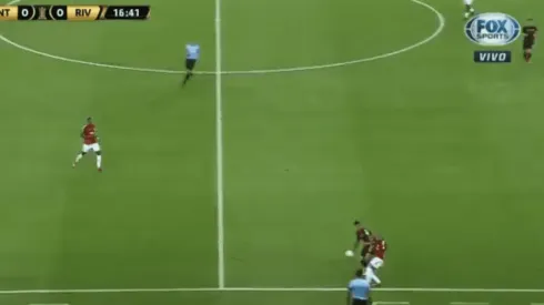 El sombrerito de D'Alessandro a River que hizo explotar el estadio